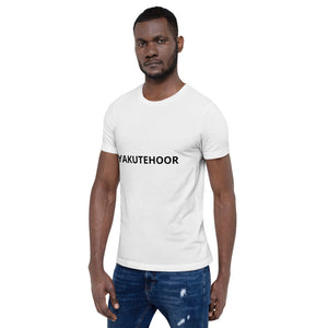 Short-Sleeve Unisex T-Shirt - YAKUTEHOOR logo for clients with an Irish sense of humor