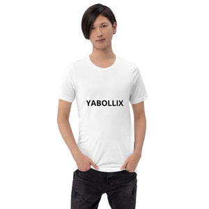 Short-Sleeve Unisex T-Shirt - YABOLLIX logo for clients with an Irish sense of humor