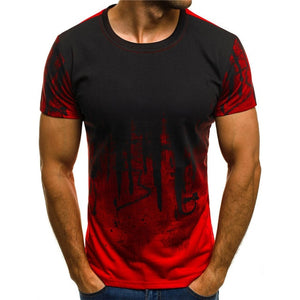 Newest 3D Printed T-Shirt Ink Draw Pattern Short Sleeve Summer Casual Tops Tees Fashion O-Neck Tshirt Male