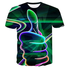 Load image into Gallery viewer, Summer 3D printing men&#39;s T-shirt clothes short sleeve T-shirt printed T casual cool O-neck T-shirt Male Fashion Tee Shirts
